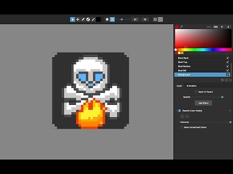 Pixelmash How-To: Animated Skull and Crossbones