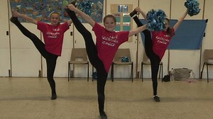 Meet the UK's young cheerleaders