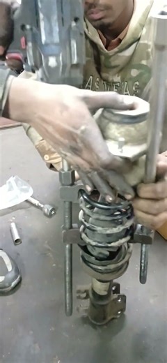 Maruti Suzuki Alto front shocker replace #mechanical# thoughts video