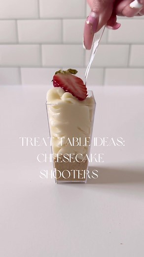 Elevate Your Treat Table with Cheesecake Shooters