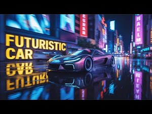 Drive the Future: Futuristic High-Speed Car Showcase