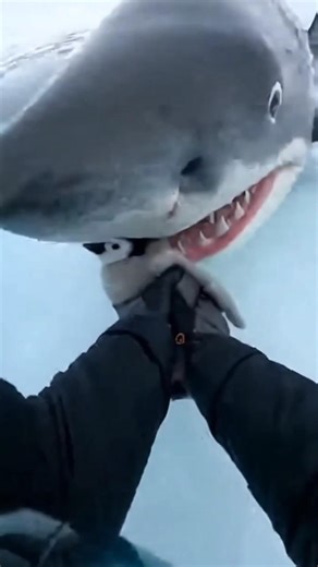 “A fictional penguin story about danger, hope, and survival 🐧”#rescue #penguin #shorts #humanity