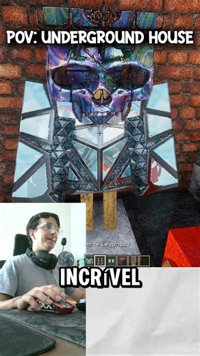 MINECRAFT IMPOSSÍVEL de reconhecer com este MOD REALISTA !!