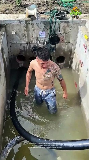 Rural Cable Laying: Pipe Penetration in Water Retaining Structures