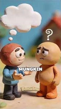 Have you ever found yourself constantly moving your feet while chatting? #claymation #shorts