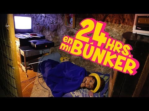 24 HORAS en mi BUNKER