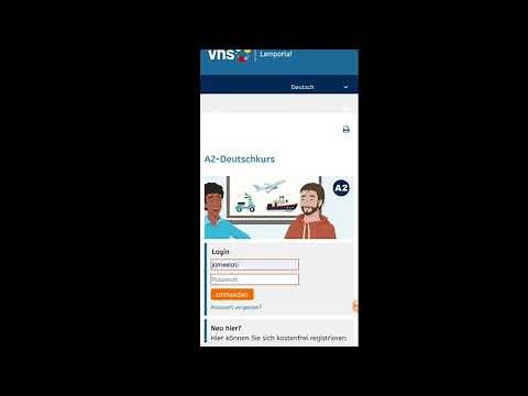 Vhs-lernportal A2 Beispiel