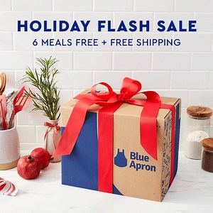 WINTER SALE - 6 Free Meals Free Shipping Stay out of the cold and let Blue Apron deliver dinner straight to your door! | Blue Apron