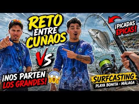 RETO ENTRE CUÑAOS + PICADAS ÉPICAS en SURFCASTING