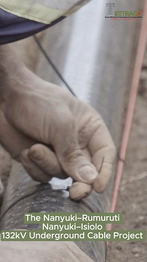 3K views · 56 reactions | A behind the scenes look at the ongoing construction of the Nanyuki–Rumuruti and Nanyuki–Isiolo 132kV Underground Cable Project. This project forms a key component of the government’s efforts to strengthen and modernize Kenya’s power infrastructure across Laikipia, Isiolo, and Meru Counties. #KETRACOProjects #StablePowerGrid #TeamKETRACO #UndergroundCableProject | Kenya Electricity Transmission Company Limited | Facebook