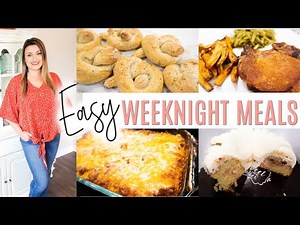 QUICK AND EASY DINNERS OF THE WEEK! | Cook Clean And Repeat