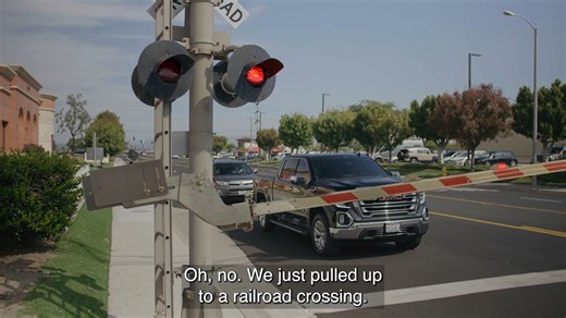 1.1K views · 35 reactions | Respect the rails. Always drive safely near railroad tracks and trains. #RailSafety | Operation Lifesaver Inc. | Facebook