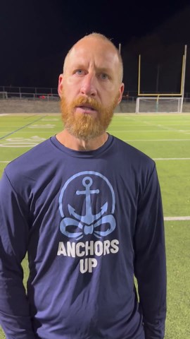 Hudson girls soccer coach Josh Huettich after win versus Mayfield