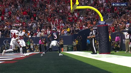 Texans WR Tank Dell running routes, looking healthy three weeks after suffering gunshot wound