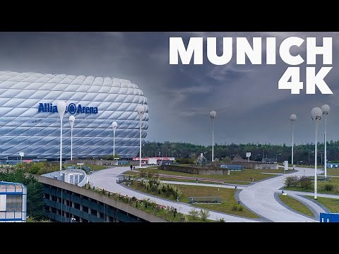 Aerial View of Munich, Germany by Drone in 4K UltraHD 🇩🇪