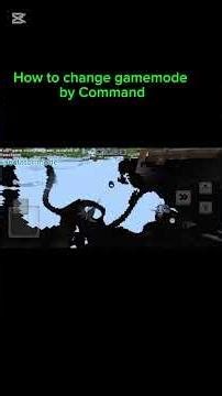 How to change gamemode by Command #minecraft