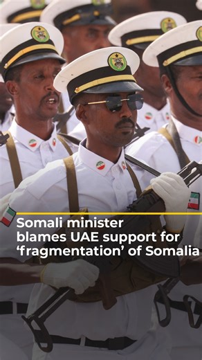 “Somaliland, Puntland, Jubaland, all of them had some level of support from [the] UAE.” Somalia’s Minister of State for Foreign Affairs Ali Omar has told Al Jazeera that “external elements” are responsible for the separatist divisions his country faces. | Al Jazeera English