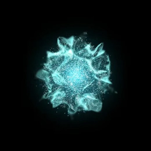 magic energy ball - particle effects