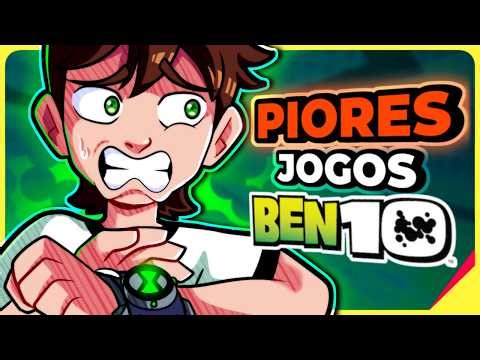 Tentei analisar os PIORES jogos de Ben 10 (Foi um ERRO)