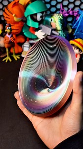 1.1M views · 28K reactions | 3D-Printed Circle Layered Fidget. File: Makerworld ️Printer: @bambulab_official A1 AMS Filament: @esun3dprinting PLA Silk #asmr #3dprinting #3dprinted #3dprint #videooftheday #bambuseful #fidget #toy #circle #layered | Printsculptors | Facebook