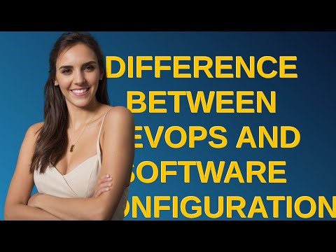 Softwareengineering: Difference between DevOps and Software Configuration Management