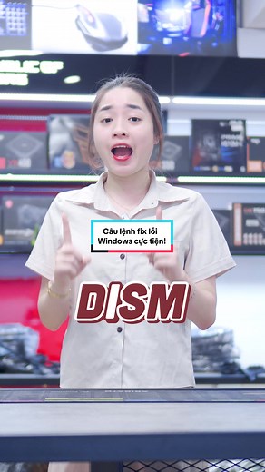 Câu lệnh này mạnh mẽ hơn nhiều so với scannow? Giúp ae fix lỗi windows cực đỉnh! #laptopworld #windowstips #learnontiktok #trending #techtips #pctips #windows