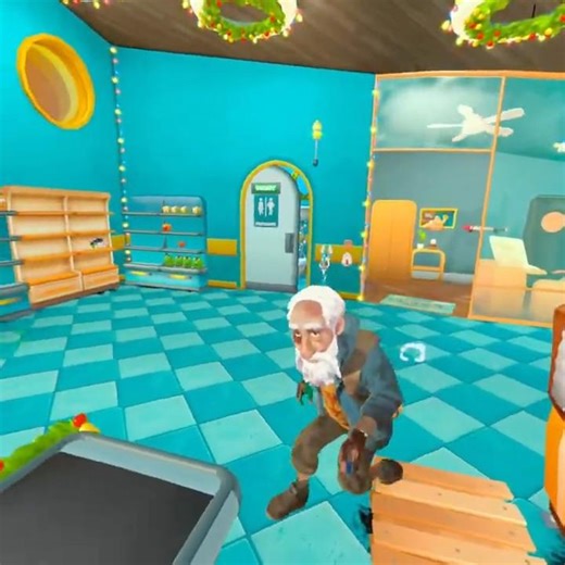 Shopping in vr #vr #funny #vrgame #virtualrealitygame #store #groceryshopping