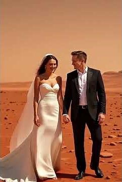 Elon Musk and wife Anne Tierney Musk on Mars 10th wedding vow renewal