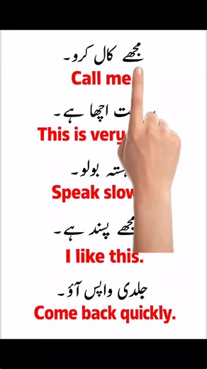 Daily English Learning Sentences with Urdu Translation for Beginners