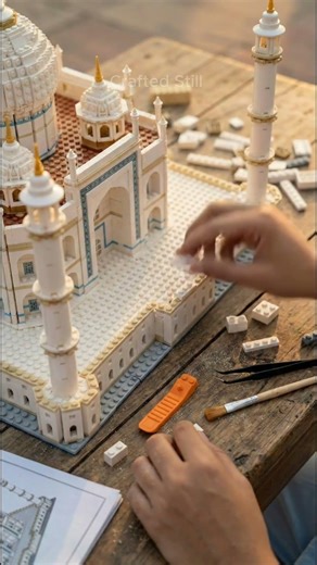 Satisfying Taj Mahal Build 🔨