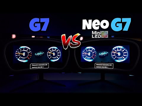 Odyssey G7 vs Neo G7 Mini LED Review (Odyssey G6 G65B = G7)