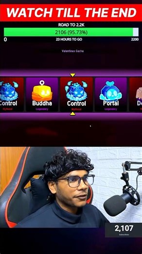 Spinning Valentines Day Gacha 🤯… #shortsfeed #bloxfurit #Roblox #shorts #bloxfruits