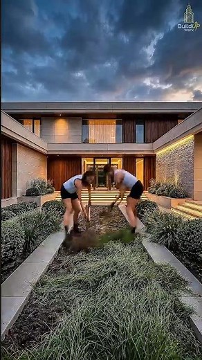 From Overgrown Grass to Luxury LED Walkway ✨ | Super Satisfying #pedestrianwalkway