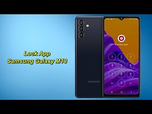 How to Lock Apps in Samsung Galaxy M13 l Lock Apps in Samsung M13