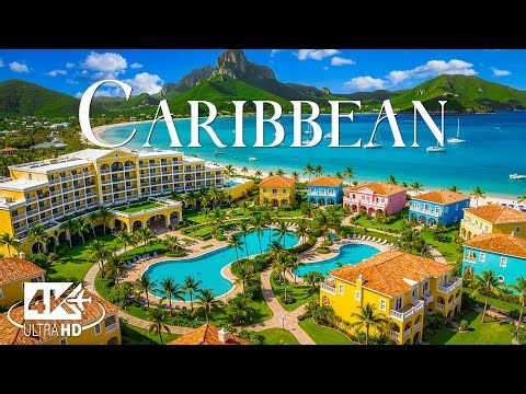 Wonders of the Caribbean – Best Beaches, Exotic Islands & Tropical Paradise | 4K Video Travel