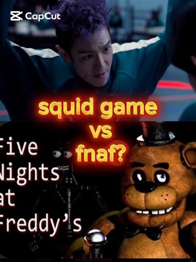 juego del calamar vs fnaf