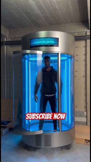 Instant Bodybuilding Machine | 10 Seconds Transformation | Sci-Fi Gym Tech #bodybuilding #gym