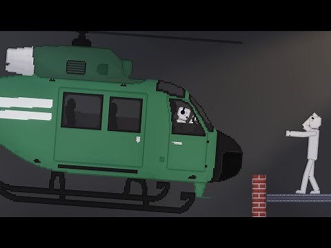 NEW! Working Helicopter (Mod) In People Playground