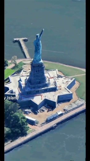 Where is statue of Liberty 🔥#map #newyork #short