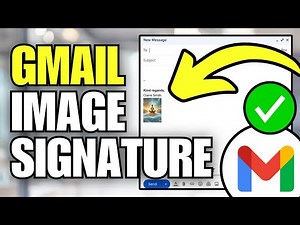 How To Make a Custom Gmail Signature With Image