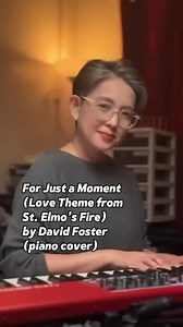 446K views · 15K reactions | For Just a Moment (Love Theme from St. Elmo’s Fire) by David Foster (piano cover) #abbyclutario #abbyclutariomusic #abbyclutariocover #pajamajam #duet #videoke #karaoke #piano #coversong #fyp #classic #ost #fypシ゚ | Abby Clutario Music | Facebook