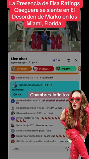 #chambresinfinitos #honduras #eldesordendemarko #elsaoseguera #miami @👠 Elsa Oseguera @☕️👠👂CELYLOVERS🐧 @marko