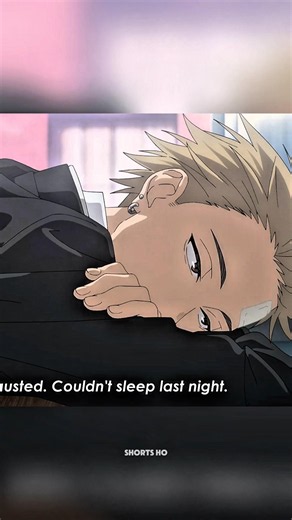 He Couldn't Sleep Because of One Girl ❤️ | Rintaro & Kaoruko #shorts #anime