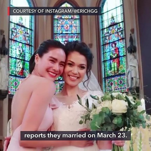 Erich Gonzales marries Mateo Lorenzo – reports