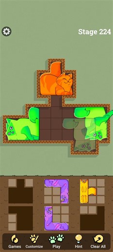 cat puzzle gameplay 😺🧩🐈😺 iOS and Android walkthrough gaming mouse