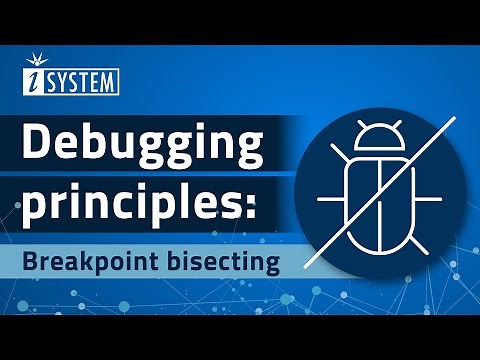 Tutorial – Breakpoint bisecting with iSYSTEM winIDEA IDE
