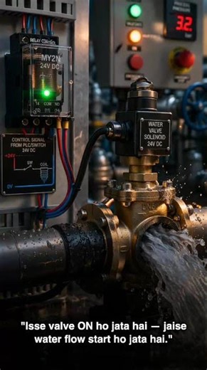 Electrical Relay application in industry #shorts #automation #Electrical