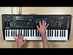 Yamaha MODX M6 Demo (no talking)