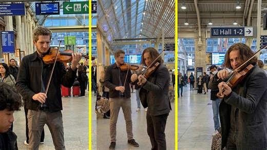 Experience turned into a trio with two violinists