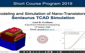 TCAD Simulation - MODELING AND SIMULATION OF NANO-TRANSISTORS (Jan. 2019)